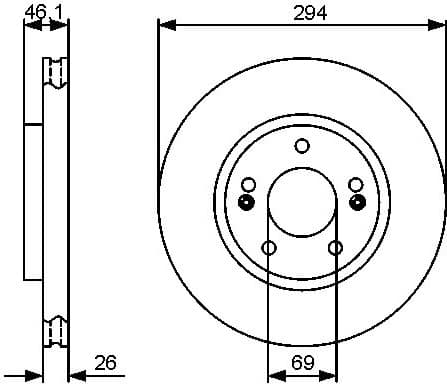Brake Disc 0986479434 - image 2