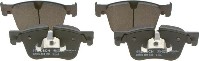 Brake Pad Set, disc brake 0986494696 - image 3