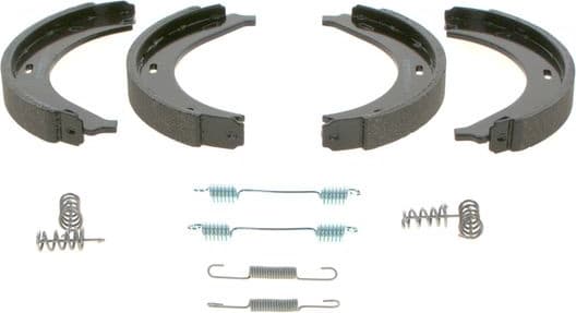 Brake Shoe Set, parking brake 0986487605 - image 2