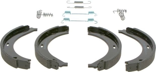 Brake Shoe Set, parking brake 0986487605 - image 4