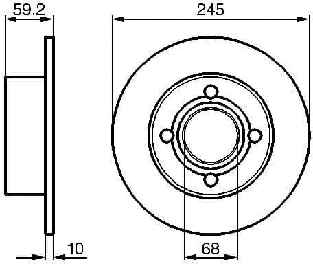 Brake Disc 0986478019 - image 9