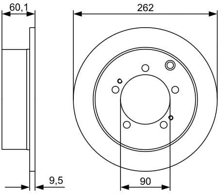 Brake Disc 0986479512 - image 3