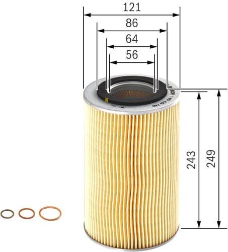 Oil Filter 1457429740 - image 7