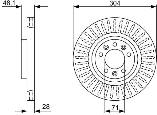 Brake Disc 0986479A89 - image 4