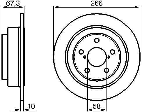 Brake Disc 0986478799 - image 6