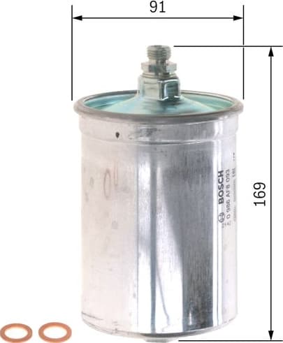 Fuel Filter 0986AF8093 - image 10