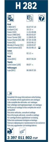 Wiper Blade Rear 3397011802 - image 7