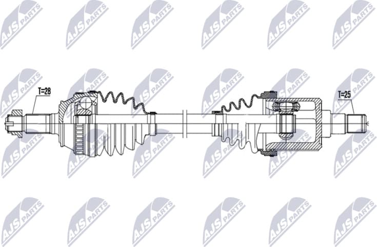 Drive Shaft NPW-LR-039