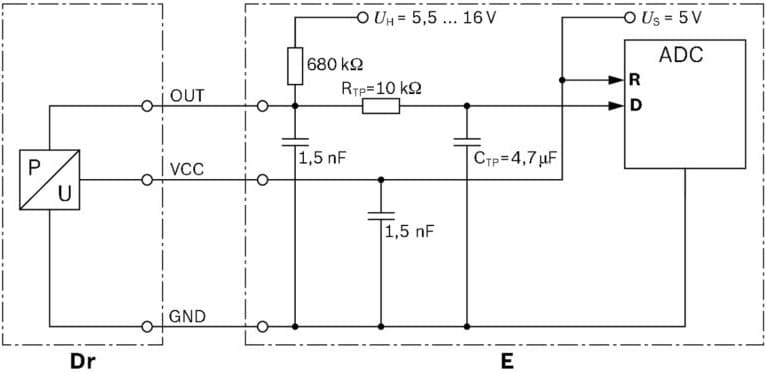 Sensor, exhaust pressure 0281002772 - image 15