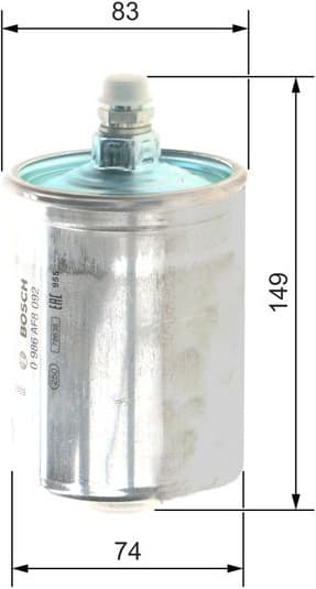 Fuel Filter 0986AF8092 - image 10