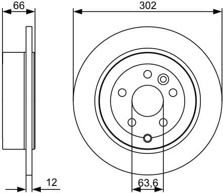 Brake Disc 0986479518 - image 2