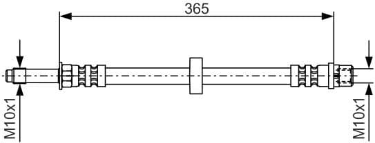 Brake Hose 1987476851 - image 2