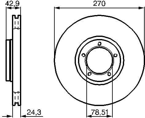 Brake Disc 0986478166 - image 6