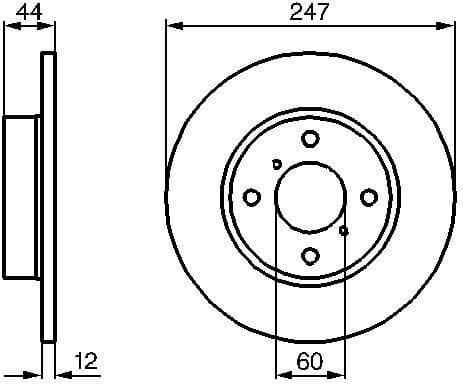 Brake Disc 0986479B45 - image 6
