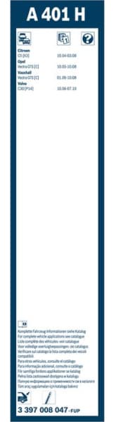 Wiper Blade Rear Aerotwin 3397008047 - image 8