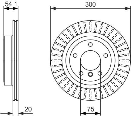 Brake Disc 0986479775 - image 3