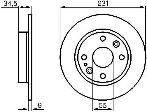Brake Disc 0986478242 - image 2