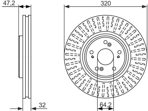 Brake Disc 0986479741 - image 3