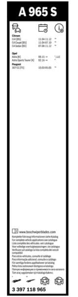 Wiper Blade Aerotwin 3397118965 - image 5