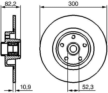 Brake Disc 0986479280 - image 3