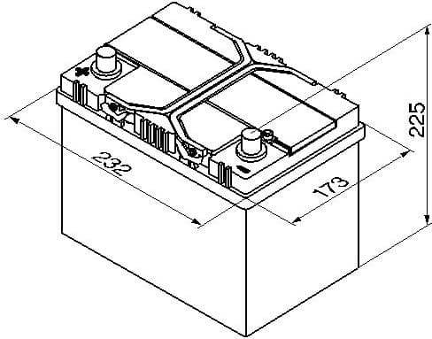 Starter Battery S4 0092S40250 - image 13