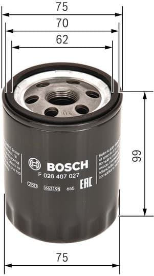 Oil Filter F026407027 - image 10