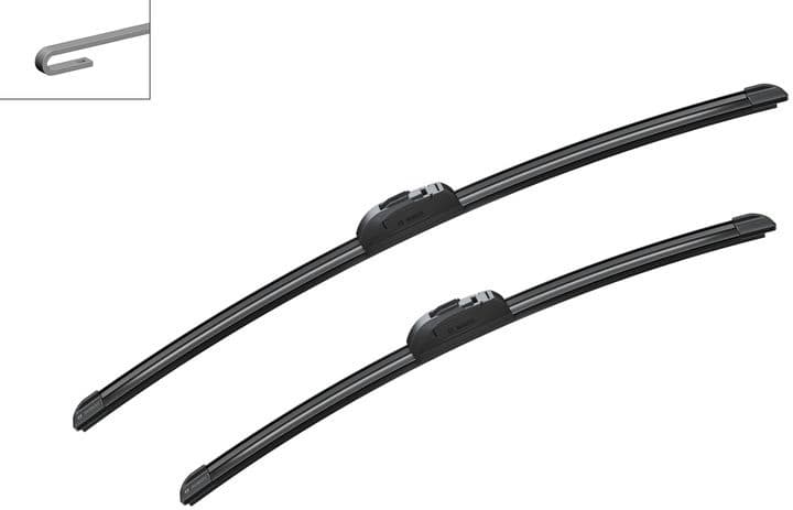 Wiper blade set BOSCH 2psc 3397014271 - image 5