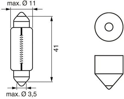 Bulb, boot light Pure Light WS 1 987 302 210 - image 11