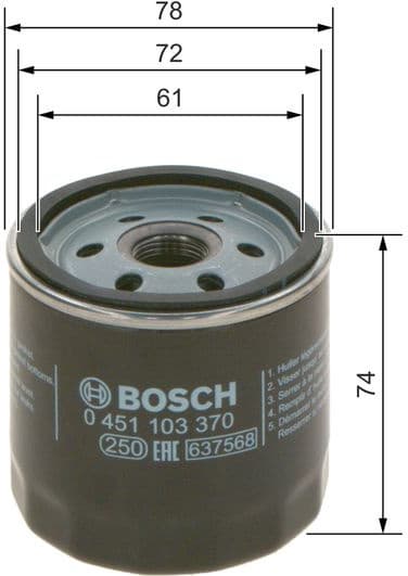 Oil Filter 0451103370 - image 10