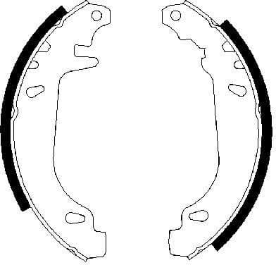 Brake Shoe Set 0986487272 - image 7