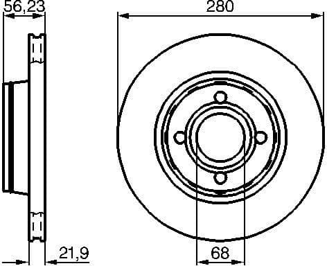 Brake Disc 0986478128 - image 8