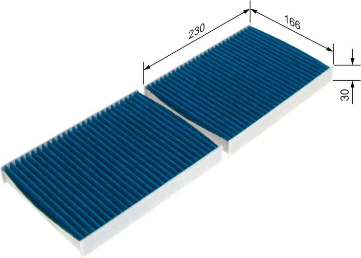 Filter, cabin air FILTER+pro 0 986 628 571 - image 7