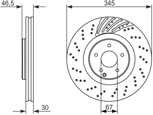 Brake Disc 0986479651 - image 7