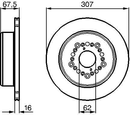 Brake Disc 0986479023 - image 3