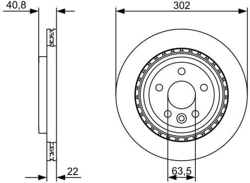Brake Disc 0986479398 - image 8