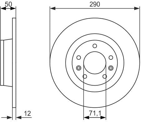 Brake Disc 0986479311 - image 3
