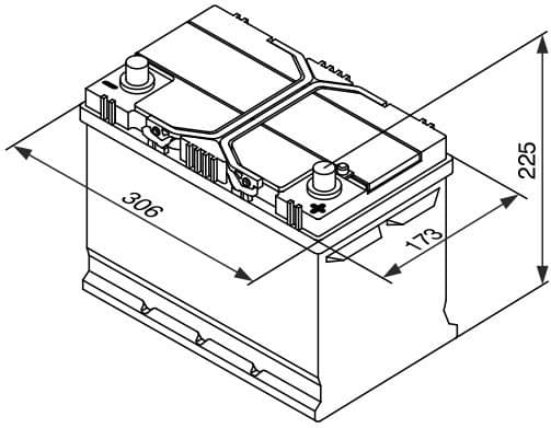 Starter Battery S4 0092S40280 - image 5