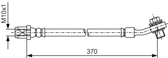 Brake Hose 1 987 481 A42 - image 9
