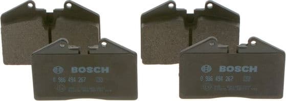 Brake Pad Set, disc brake 0986494267 - image 8
