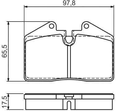 Brake Pad Set, disc brake 0986494267 - image 14