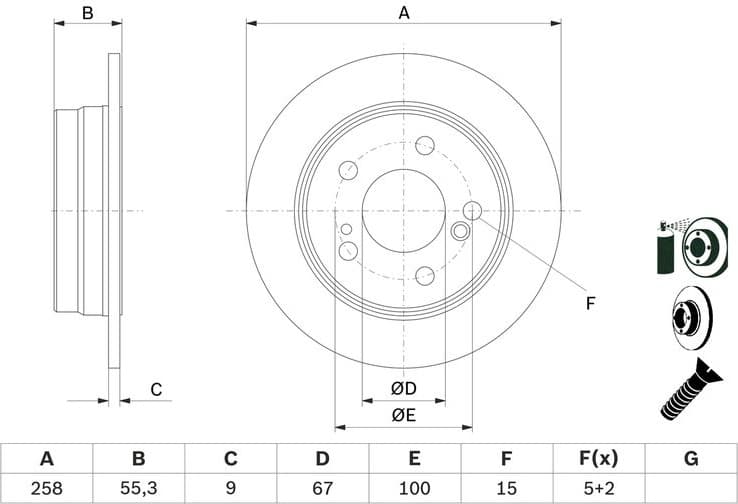 Brake Disc 0986478188 - image 9