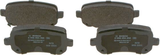 Brake Pad Set, disc brake 0986494496 - image 4