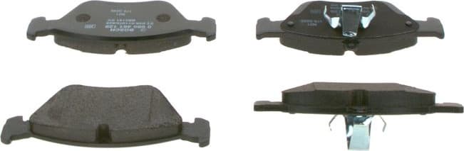 Brake Pad Set, disc brake 0986461129 - image 4