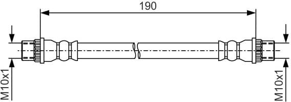 Brake Hose 1 987 481 A13 - image 10