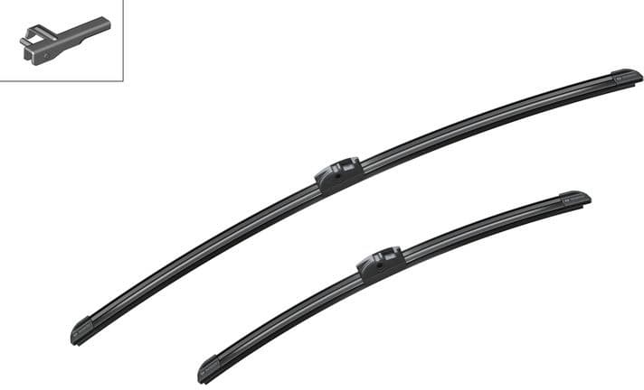 Wiper blade set BOSCH 2psc 3397007523 - image 2