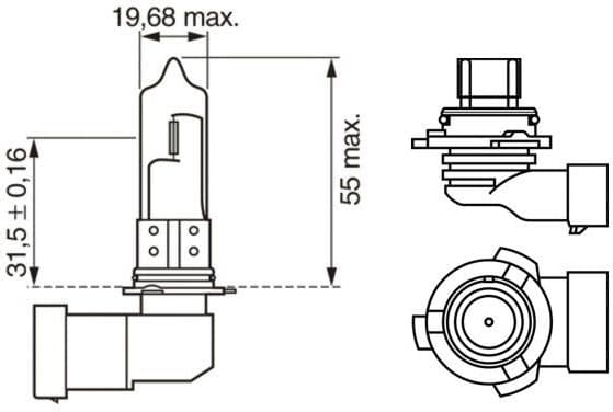 Bulb, front fog light Pure Light BL 1 987 301 063 - image 12