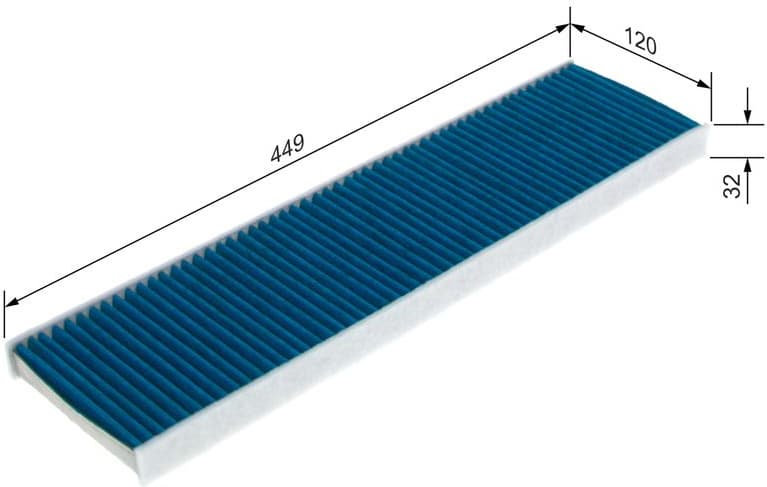 Filter, cabin air FILTER+pro 0 986 628 579 - image 10