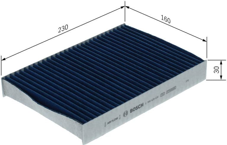 Filter, cabin air FILTER+pro 0 986 628 626 - image 4