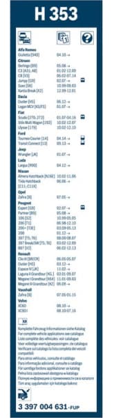 Wiper Blade Rear 3397004631 - image 4