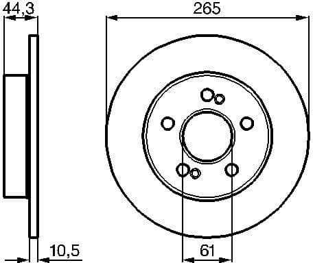 Brake Disc 0986478758 - image 6